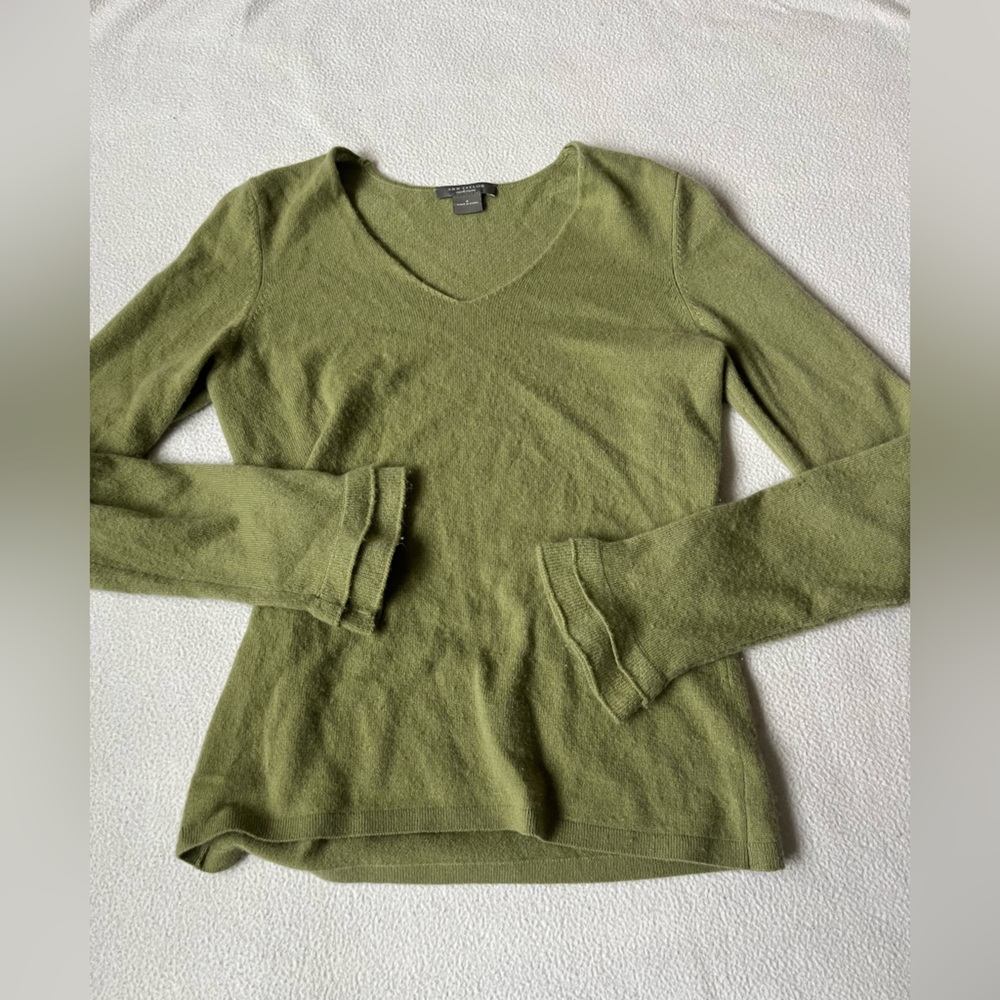 Ann Taylor Sage Green Knit Top